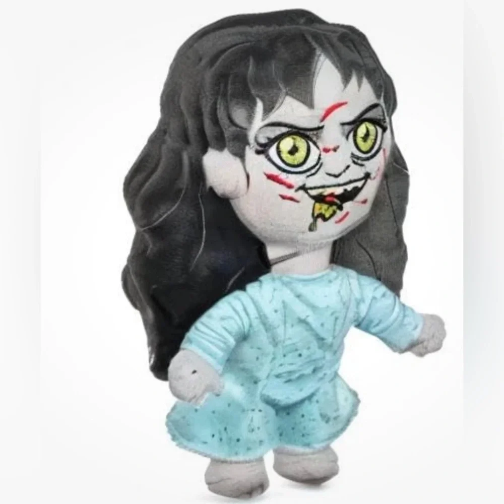 The Exorcist Horror 9” Plush Squeaky Dog Toy Warner Bros 2016‎ Movie 70s
